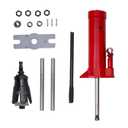 15T Cylinder Puller, Hydraulic Cylinder Liner Puller Tool, Universal Cylinder Sleeve Liner Puller Jack for 80mm-140 mm/3.15”-5.51” Cylinder Liner, Dry & Wet Type, for Tractor Car Repair