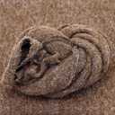 Vemonllas Newborn Photography Props Outfits Girl Boy Teddy Bear Hat with Wrap Stretch Blanket Baby Photo Props (Coffee)