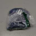 Milumia Women's Metal Button Front Denim Tube Top Elegant Sleeveless Bandeau Tops (Medium)