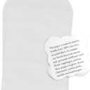 24 Sets of Square Planting Guide with Glassine Envelopes  Perfect for Seed Paper Products, Wedding Favors, and Gift Sets (Square Shape)