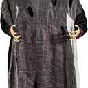 Animatronics 64 inch Dancing Witch Halloween Decorations - Sound Activated with Creepy Sound, Spooky Move, Light Up Eyes, Haunted House Scary Decor Horror Prop for Indoor, Outdoor, Yard Lawn