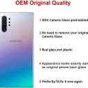 Rear Back Glass Replacement for Samsung Galaxy Note 10 Plus with Reparing Toolkit and Pre-Installed A-dhesive (Aura Glow)