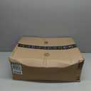 Bernhard Products Extra Large Wall Clock 18 Inch Quality Quartz Silent Non Ticking, Battery Operated for Home/Living Room/Over Fireplace Beautiful Decorative Roman Numeral Stylish Clock, Light Brown