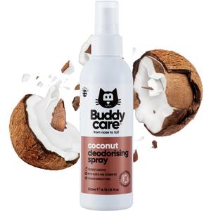 Buddycare Cat Deodorising Spray - Deodorising Spray for Cats - with Aloe Vera and Pro Vitamin B5 (Coconut, 200ml)