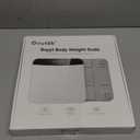 Ovutek Scale for Body Weight, Highly Accurate 450lb Digital Bathroom Scales for People, Automatic Weighing Machine for Baby, Pet, Light Items, Large LED, Sturdy and Durable Base, White