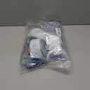 Katech Ombré Yarn for Crocheting-Gradient Cake Yarn-4x100g 60% Cotton 30% Acrylic 10% Wool-Ombré Multicolor Soft Rainbow Cotton Crochet Yarn for Scarves, Shawls, Blankets and Garments(G)