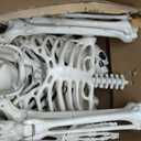 Abakuku 2 Pack 36" Halloween Skeleton Decorations,Human Bones for Halloween Party with Movable Joints,for Haunted Houses, Front Lawn, Graveyard Props