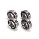 XIKE Lawn Mowers 9040H Front Wheel 3/4" Bearings Kit Compatible Craftsman Sears AYP Poulan Husqvarna Jonsered Weed Eater Roper Murray Noma 91334 491334MA. (Black)