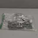 Upgraded WPW10546503 Dishwasher Top Rack Adjuster Compatible with Kitcheneaid Dishwasher Parts Upper Rack, Includes W10546503 W10195840 W10195839 W10250160 Part for Whirlpool kenmore Dishwasher, 8 PCS