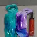 Willingfun Hopper Ball 2 Pack with Air Pump, 18 Inch Bounce Balls with Handles for Kids, Best Gift for Ages 3 4 5 6 7 8 Boys and Girls, Toys for Ages 3-10, Ride on Toys for Kids 4-8, Hopper Toy (Mixed Blue & Purple)