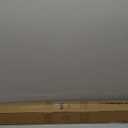 Tension Curtain Rod 51-165 Inch, Extra Long Curtain Rod No Drilling for Window or Bathroom, Outdoor Curtain Rods for Patio, Easy to Install, Never Rust, Rod Diameter 1.26 Inches-Black