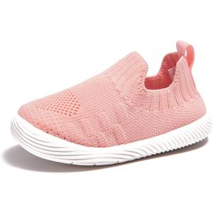 Newsonet Baby Shoes Boy Girl First Walker Shoes Barefoot Mesh Walking Shoes Lightweight Non-Slip Sneakers Toddler Infant for 6 9 12 18 24 Months