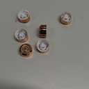 Gurelax Replacement Heads for Flawless Finishing Touch Facial Hair Remover, Gen 3 Replacement Blades for Women,18K Gold Replacement Blades Refill (Just fit for Gen3 Device)