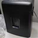 Amazon Basics 18 Sheet Cross Cut Paper, CD, and Credit Card Shredder, Black