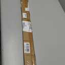 Novabright 2 Pack 48” Staple-on Vinyl Door Bottom Sweep with Drip Cap Fin
