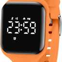 Kids Watches for Girls Boys Digital Sport Watch with Step Counter Pedometer Vibration Alarm Clock, No App Waterproof Fitness Tracker Kids Watch Boys Girls Teens Students Ages 5-16