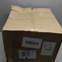 Gardenised Round Galvanized Steel, 12 Gallon Trash Can with Lid - Durable Metal Bucket for Backyard, Lawn, Garden and Yard Use - Weather-Resistant Garbage Can for Indoor and Outdoor, 16-inch