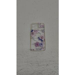 SCORPIFY for iPhone 16 Plus Case [Compatible with MagSafe] with Hibiscus Floral Design, Cute Clear Flower Magnetic Phone Cover for Women Girls, [Non Yellowing] Slim Bumper with Gold Accents