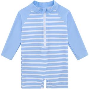 uideazone Baby Toddler Boys Zipper Rash Guard Swimsuit UPF 50+ One Piece Beach Swimwear Bathing Suits 3-36 Months