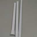 White Tension Curtain Rod for Windows 28 to 48 inch Adjustable Expandable Pressure Spring Curtain Rod No Drilling Curtain Rod for Bedroom Doorway Closet Door