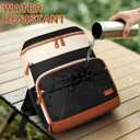 Mancro Diaper Bag Backpack for Women, Lightwight Baby Bag for Mom with 3 Insulated Pockets, Multifunctional Water Resistant Diaper Backpack for Travel with USB Port & Stroller Straps