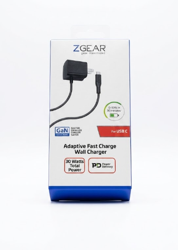 ZGEAR Adaptive Fast Charge Wall Charger For Micro USB