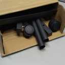 SONGMICS Clothes Rack with Wheels, Clothing Rack for Hanging Clothes, 25.4 mm Metal Garment Rack with Dense Mesh Storage Shelf, 110 lb Load Capacity, 2 Brakes, Black UHSR25BK