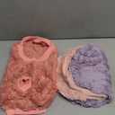 Dog Sweater, 3 Pack Dog Sweaters for Small Dogs or Cats, Girl or Boy, Warm Dog Clothes Shirt Coat for Winter Christmas (Pink, Purple, Rose Red, X-Large)