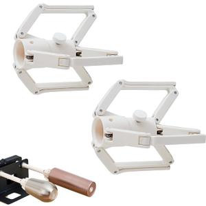 2 pcs Cup Turner Holder, Multi Cup Turner for Tumblers, Adjustable Tumbler Turner Inserts for 10-40 oz All Tumblers, fit 3/4 Inch and 1/2 Inch PVC Pipe