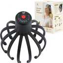 Electric Scalp Massager with 3 Modes, Head Massager Scalp, 360 Degree Head Massager, Cordless Portable Head Scratcher for Stress Relax, Birthday & Christmas Gift