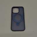 TORRAS Ostand for iPhone 17 Pro Case Magnetic, Fit for MagSafe, 4X Military Drop Protection, Camera Control, Slim Phone Case for iPhone 17 Pro with Kickstand, Translucent Matte Cover 6.3", Deep Blue