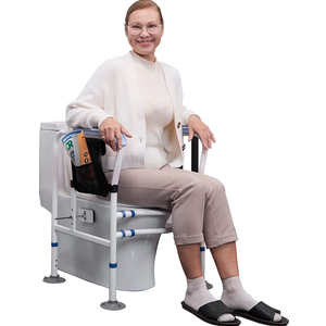 Elenker QC-F45 Height-Adjustable Toilet Safety Non-Slip Rails