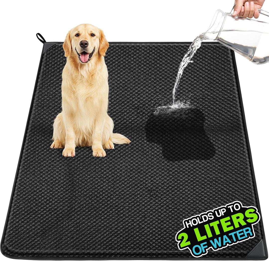 36" x 31" Washable Pee Pads for Dogs, Super Absorbent Puppy Pads, 2L Liquid Capacity, Waterproof & Leakproof Dog Pee Pads for Potty Training, Easy Rinse Dry and Reuse(XL)