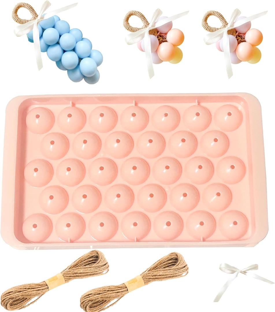 Soap Molds - Grape Soap Making Kit Make Your Own Soaps Supplies for Gift Festival (No Soaps)