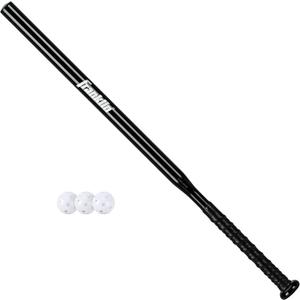 Franklin Sports Pro Elite Thin Bat Swing Trainer, 30", Aluminum Construction with 1 1/8" Bat Barrel and PU Bat Grip