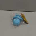 WantChew Latex Dog Squeaky Chew Toy Pacifier 4.33" Blue