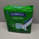 FitRight Adult Diapers, Ultra Heavy Absorbency, L (Waist Size 44in-56in), 20 Count, OptiFit Incontinence Briefs for Men and Women, Disposable, Moisture-Wicking, Leak Protection,