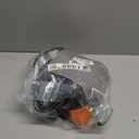 Elite Gourmet ETS740 BPA-Free 40-Watt Electric Citrus Juicer with 2 Cones, Compact, Large Volume, Pulp Control, Oranges, Lemons, Limes, Grapefruits with Easy Pour Spout, 1.2L, Black/Stainless Steel