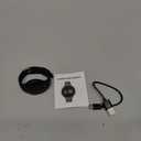 Vibrating Alarm Reminder Watch Silent Wake Up Watch - with Multi Alarms and Lock (Black)