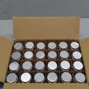 2oz Mason Jar with Silver Lid for Honey Jam Spice Pack of 24 Sets