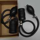 Glooglitter 2 Sets 2 Inch Sewer Test Plug with Hand Pump, Inflatable Pipe Plug Balloon Plumbing for Toilet & Shower Drain