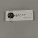 Military Smart Watch for Men 1.85" HD Ultra Screen Touch Screen 710mAh Battery Smart Watches for Android iOS Bluetooth Call Answer/Dial Calls Fitness Tracker with 100+ Sports (Black)