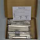 Ravinte Hardware 10 Pack 5 Inch (128mm) Brushed Nickel Cabinet Pulls, Heavy Duty Kitchen Drawer & Cupboard Handles, Solid Cabinet Hardware (5" Hole Center)