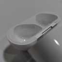 Apple AirPods 4 Wireless Earbuds, Bluetooth Headphones, Personalized Spatial Audio, Sweat and Water Resistant, USB-C Charging Case, H2 Chip, Up to 30 Hours of Battery Life, Effortless Setup for iPhone