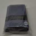 Party Solids Pack Of 12 Premium Plastic Tablecloth 84 Inch Round Table Cover - Navy Blue