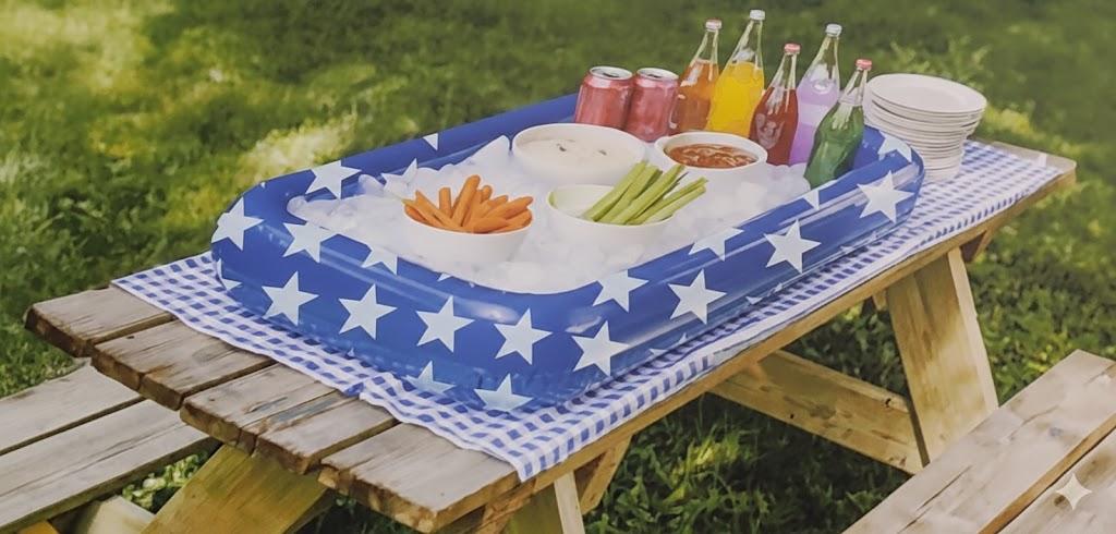 Presley Lynne Inflatable Cooler 24"x12"