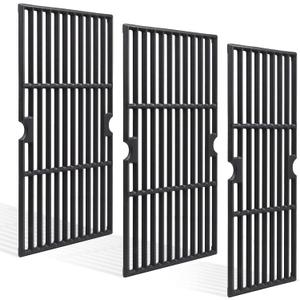 Criditpid Grill Grates for Charbroil Performance 4 Burner 463347017, 463335517, 463377017, 463243518, 463347519, 18 x 25 Inch Cooking Grates for Char-Broil Replacement Parts G470-0002-W1, G470-0003-W1