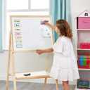 2 x Colored Border Magnetic Labels Dry Erase 4x2 Inch 40 Pieces, Reusable Magnetic Dry Erase Labels for Whiteboards, Locker, School, Classroom, Office, Home