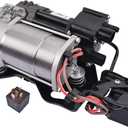 Air Suspension Compressor Pump with Bracket 37206875177 Replacement for BMW X5 F15 F85 2013-2018 X6 F16 F86 2014-2019 37206868998 37206850555 AKWH