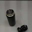 ThermoFlask 18 oz Double Wall Vacuum Insulated Stainless Steel Water Bottle with Spout and Straw Lids, Black